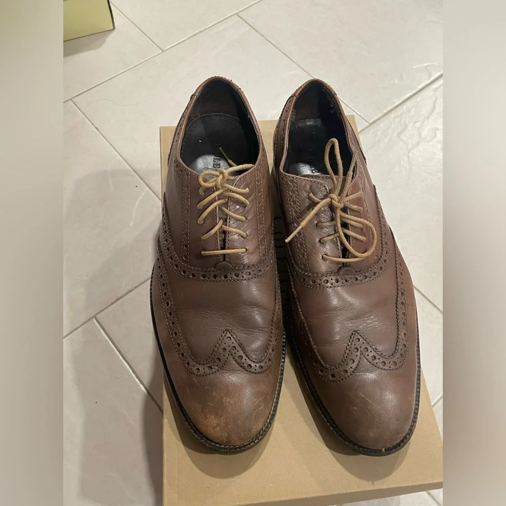 COLE HAAN AIR WILLIAMS WNG II Size 9m COLOR: GREIGE NO. C11564 USED - Picture 1 of 7